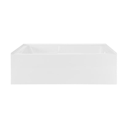 Swiss Madison Voltaire 72" x 36" Right-Hand Drain Alcove Bathtub with Apron