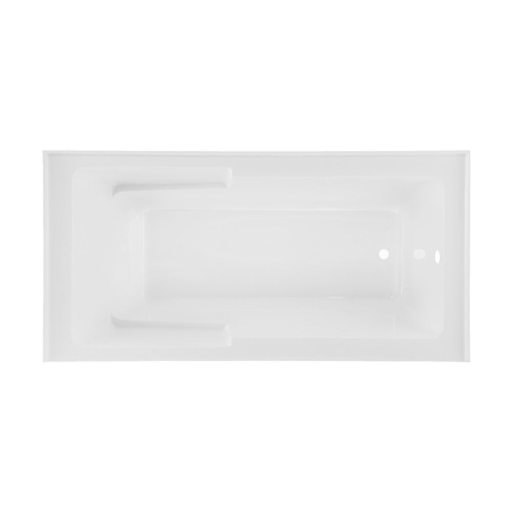 Swiss Madison Voltaire 72" x 36" Right-Hand Drain Alcove Bathtub with Apron