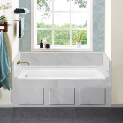 Voltaire 60" X 32" Left-Hand Drain Alcove Bathtub