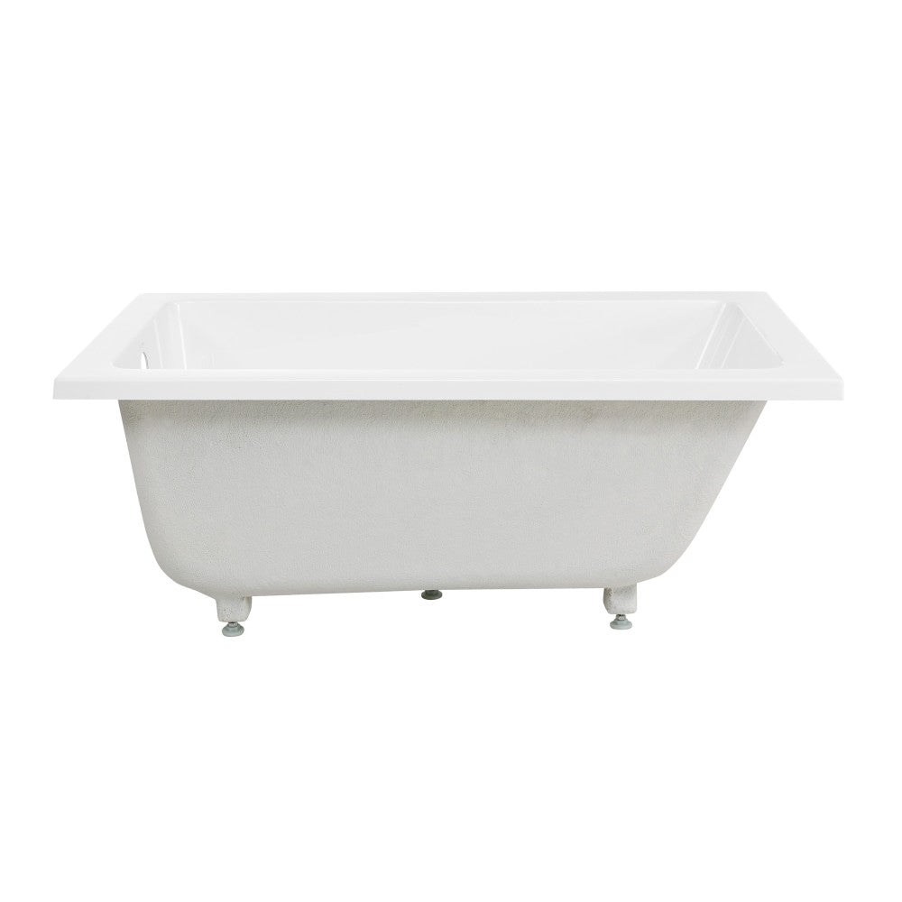 Voltaire 48" x 32" Reversible Drain Drop-In Bathtub