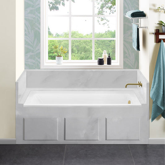 Voltaire 60" X 30" Right-Hand Drain Alcove Bathtub