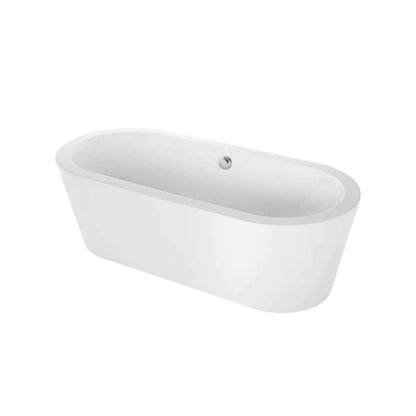 59" Freestanding Soaking Tub - Center Drain