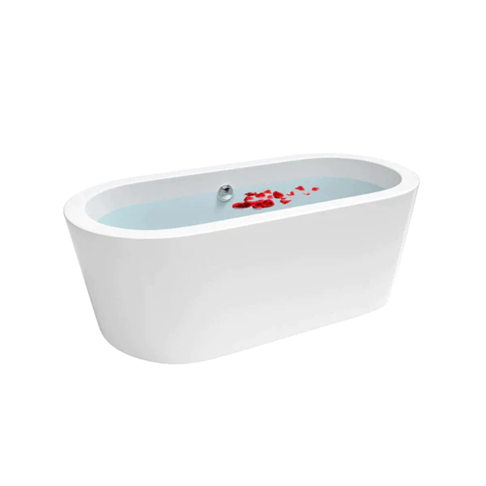 59" Freestanding Soaking Tub - Center Drain