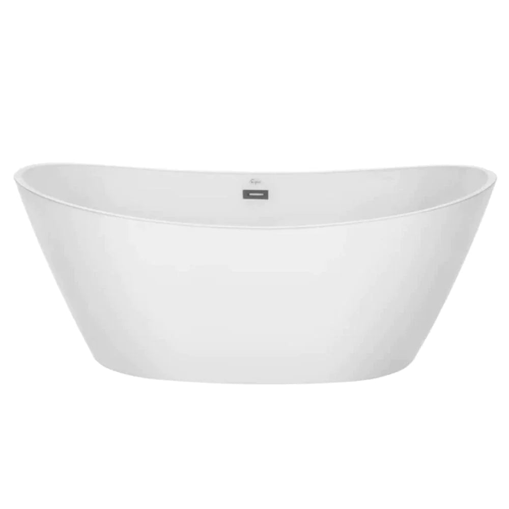 67" Freestanding Soaking Tub - Center Drain