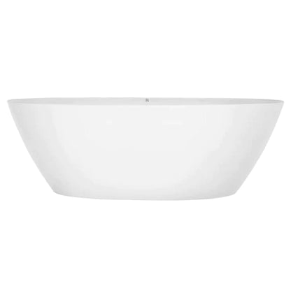 Empava 71" Freestanding Soaking Tub with Center Drain