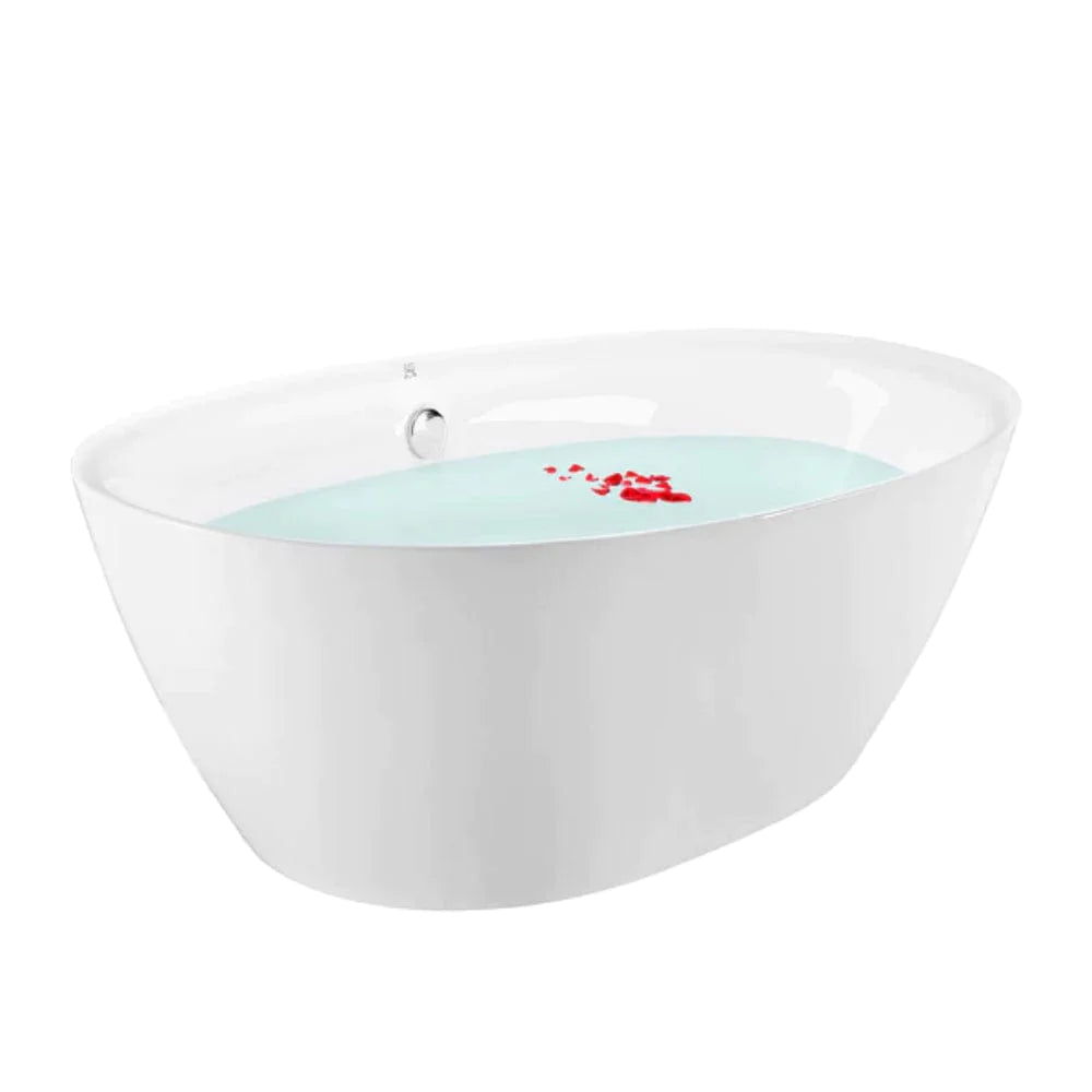 Empava 71" Freestanding Soaking Tub with Center Drain