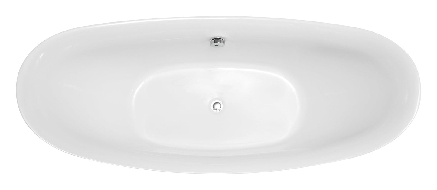 67.5 Freestanding Soaking Bathtub, VA6513