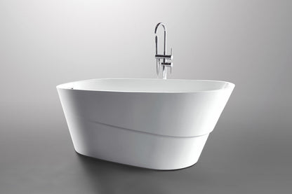 67 in. x 31 in. Acrylic Freestanding Soaking Bathtub, VA6521