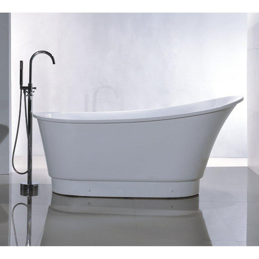 67 in. x 31.5 in. Freestanding Soaking Bathtub, VA6803