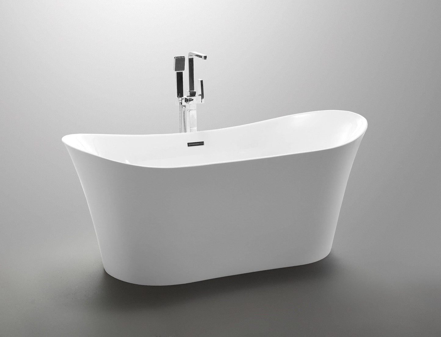 67 in. x 29 in. Freestanding Soaking Bathtub, VA6805