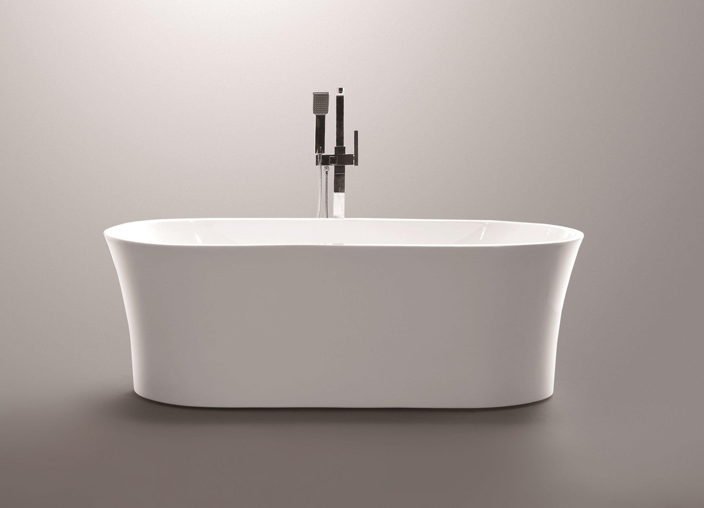 63 in. x 29.5 in. Freestanding Soaking Bathtub, VA6809