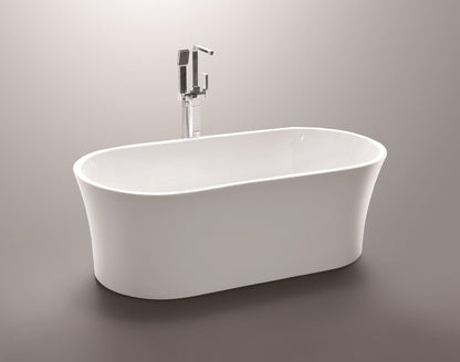 63 in. x 29.5 in. Freestanding Soaking Bathtub, VA6809