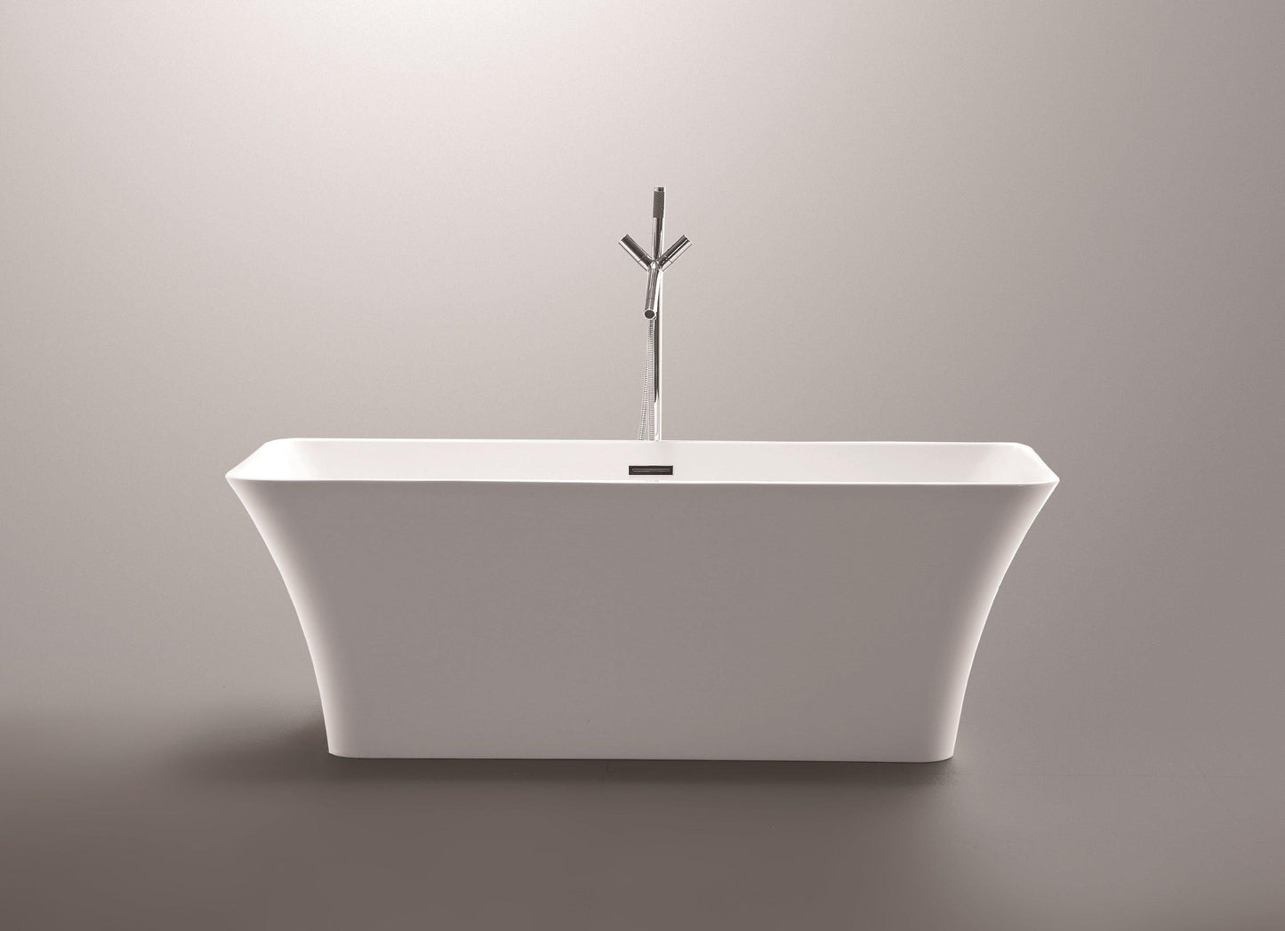 67 in. x 29.5 in. Freestanding Soaking Bathtub, VA6820