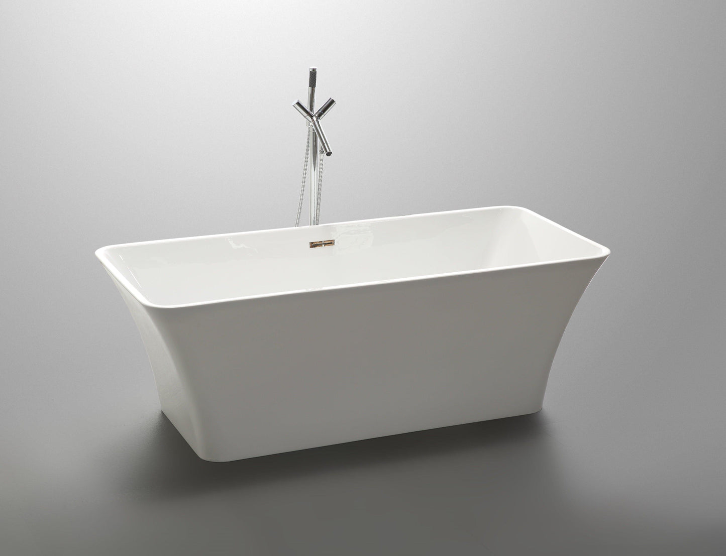 67 in. x 29.5 in. Freestanding Soaking Bathtub, VA6820