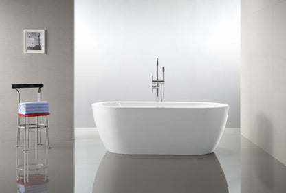 67.7 in. x 30.7 in. Freestanding Soaking Bathtub, VA6836