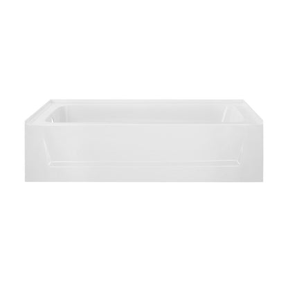 Virage 60" x 30" Left-Hand Drain Alcove Bathtub with Apron