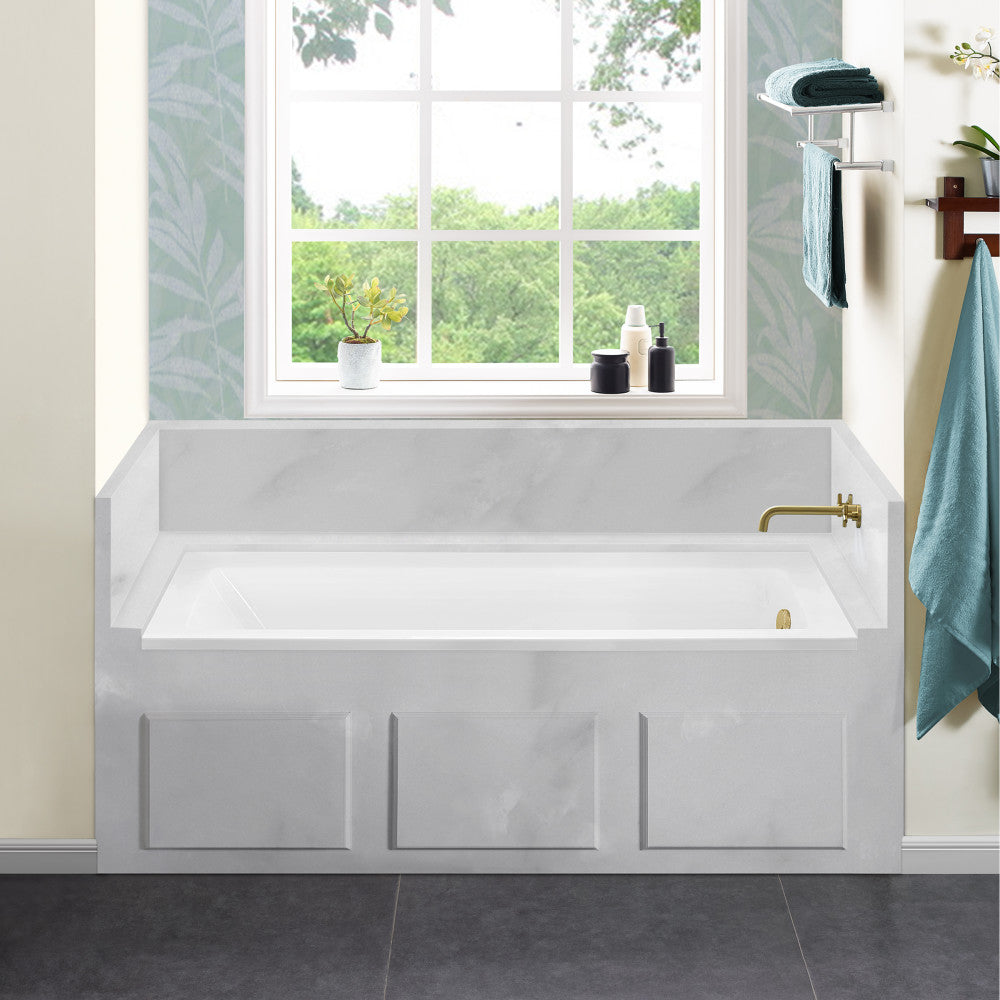 Voltaire 60" X 32" Right-Hand Drain Alcove Bathtub