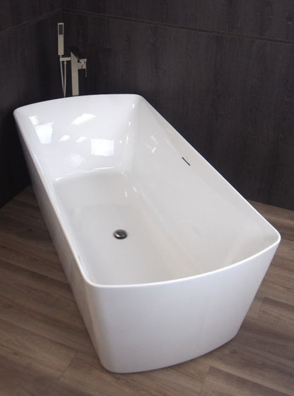 Grandeur White Gloss Freestanding Acrylic Bathtub